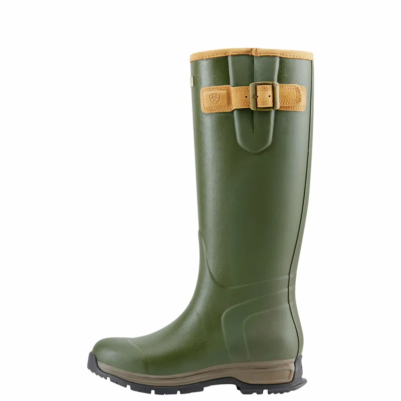 Ariat Burford Insulated Wellingtons in Olive Green